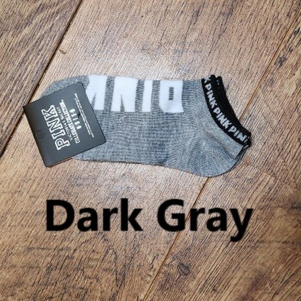 PINK - Women's Ankle Socks Collegiate Collection - NWT - Picture 8 of 13
